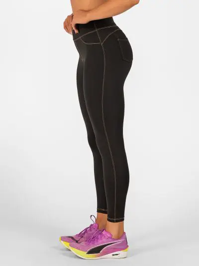 BRASIL BEAUTY Denim-Look Leggings Black