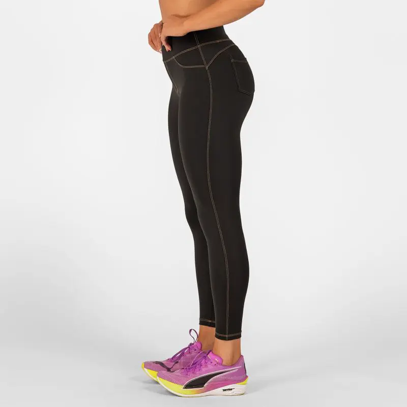 BRASIL BEAUTY Denim-Look Leggings Black