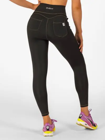 BRASIL BEAUTY Denim-Look Leggings Black