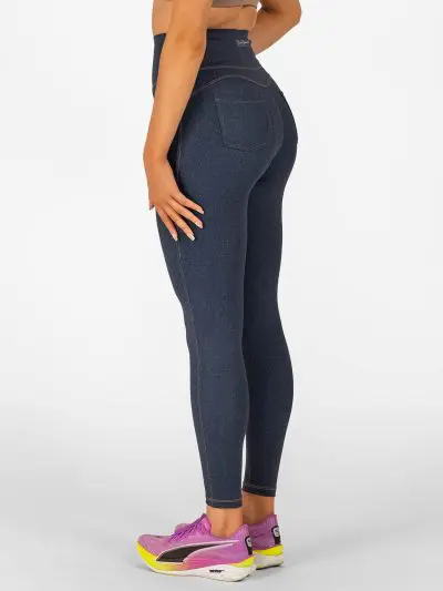 BRASIL BEAUTY Denim-Look Leggings Dark Blue