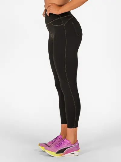 BRASIL BEAUTY Denim-Look Thermo Leggings Black