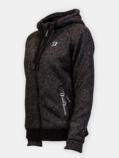 BRASIL BEAUTY Fur Zipper Hoodie