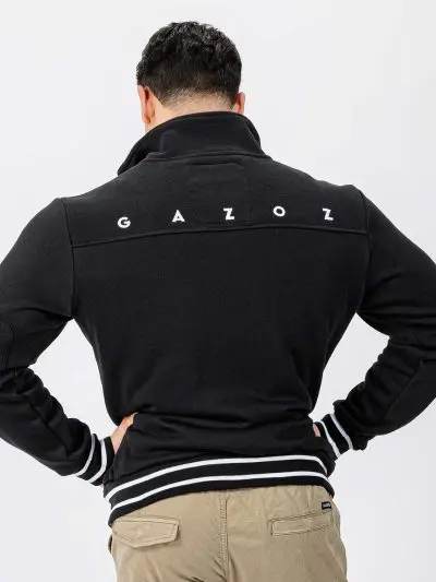 GAZOZ Varsity Sweat Jacket