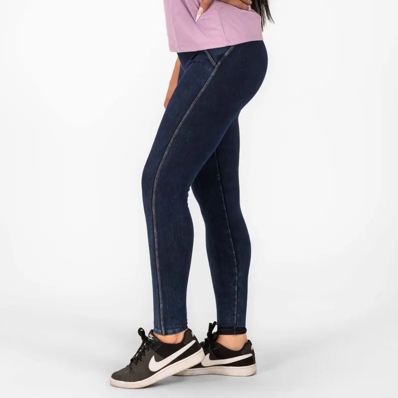 BRASIL BEAUTY Emilia Denim Sculpt Leggings Dark Blue