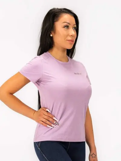 BRASIL BEAUTY Active T-Shirt – Blush Pink
