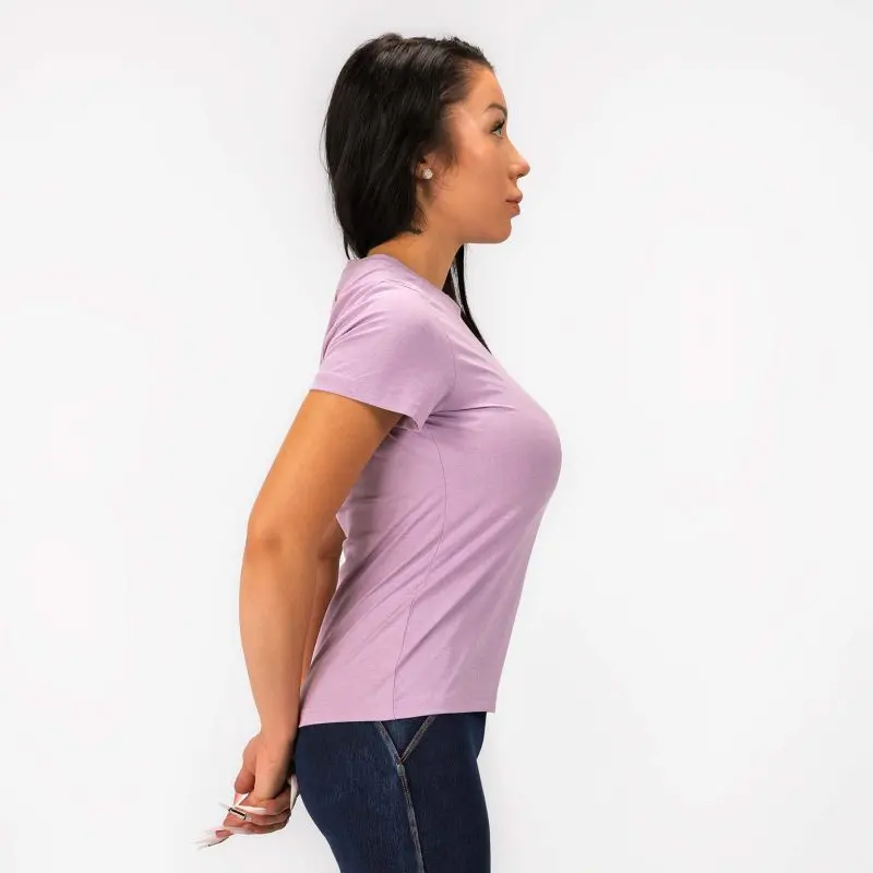 BRASIL BEAUTY Active T-Shirt – Blush Pink