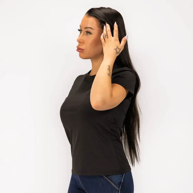 BRASIL BEAUTY Active T-Shirt – Jet Black
