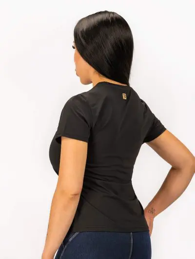 BRASIL BEAUTY Active T-Shirt – Jet Black