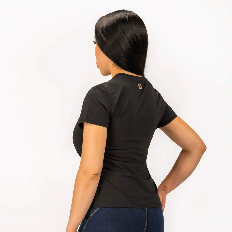 BRASIL BEAUTY Active T-Shirt – Jet Black