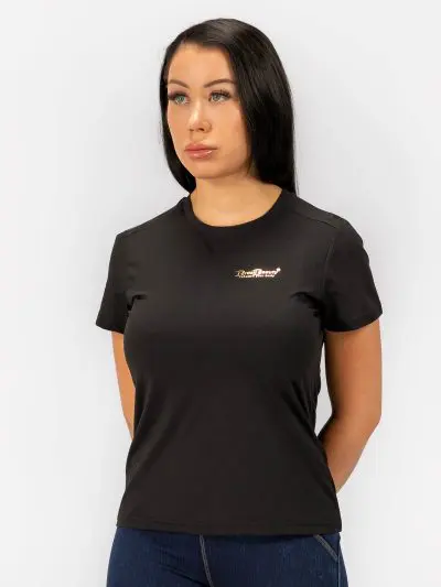 BRASIL BEAUTY Active T-Shirt – Jet Black
