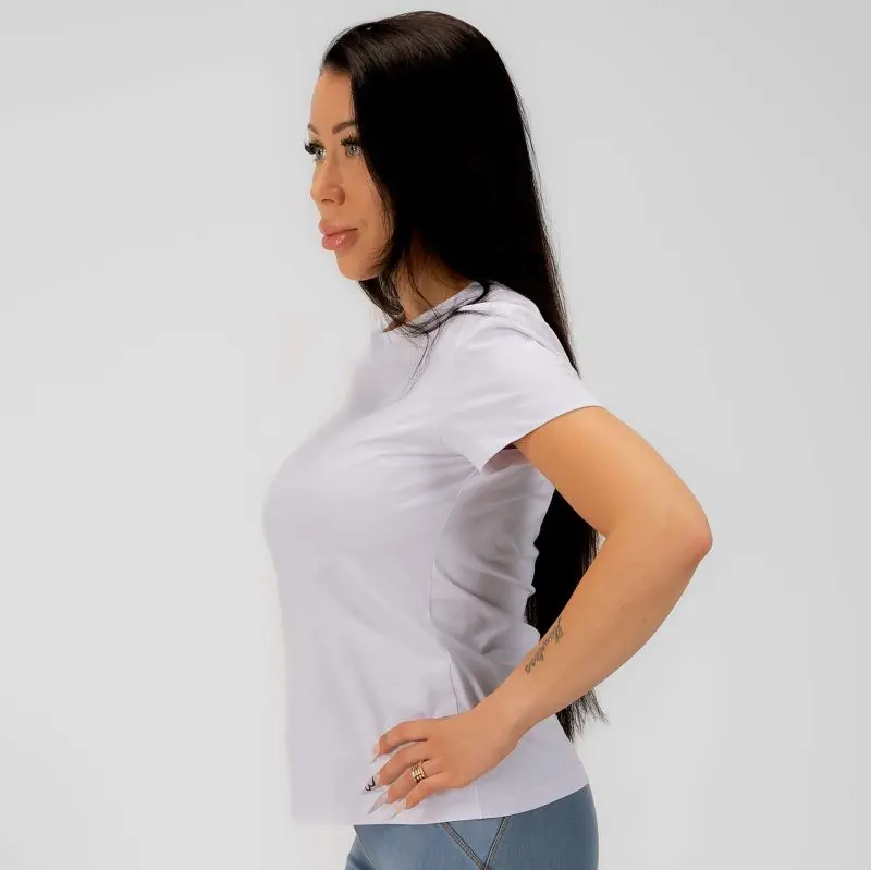 BRASIL BEAUTY Active T-Shirt – Pure White