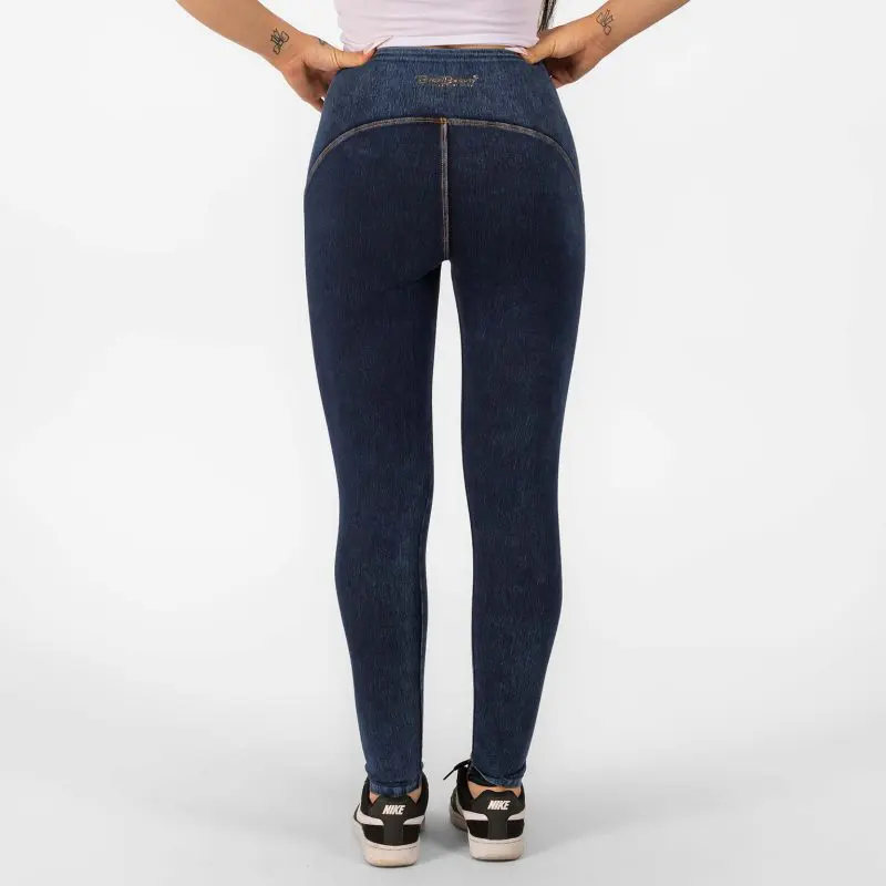BRASIL BEAUTY Emilia Denim Sculpt Leggings Dark Blue