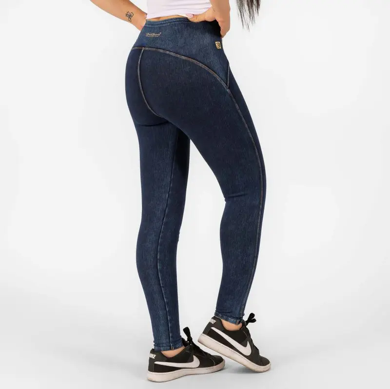BRASIL BEAUTY Emilia Denim Sculpt Leggings Dark Blue