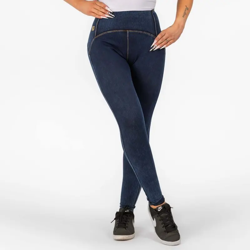 BRASIL BEAUTY Emilia Denim Sculpt Leggings Dark Blue