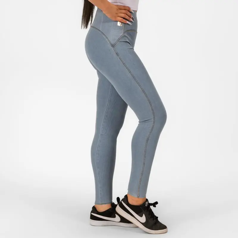 BRASIL BEAUTY Emilia Denim Sculpt Leggings Light Blue