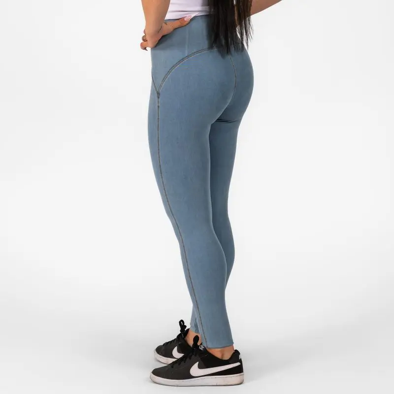 BRASIL BEAUTY Emilia Denim Sculpt Leggings Light Blue