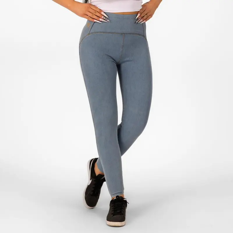BRASIL BEAUTY Emilia Denim Sculpt Leggings Light Blue
