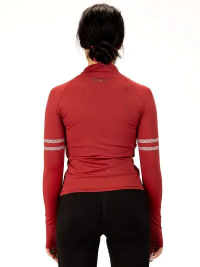 BRASIL BEAUTY Liana Fitness Jacket - Deep Red