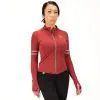 BRASIL BEAUTY Liana Fitness Jacket - Deep Red