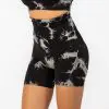 BRASIL BEAUTY Nova Tie Dye Scrunch Shorts