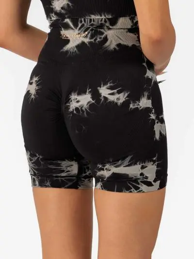 BRASIL BEAUTY Nova Tie Dye Scrunch Shorts