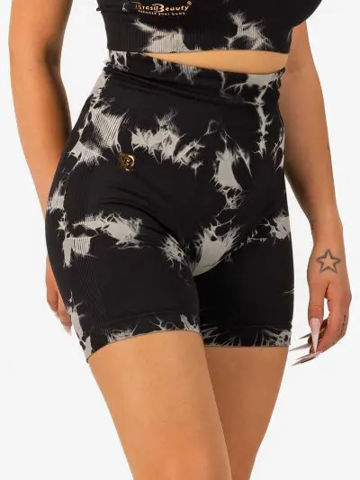 BRASIL BEAUTY Nova Tie Dye Scrunch Shorts