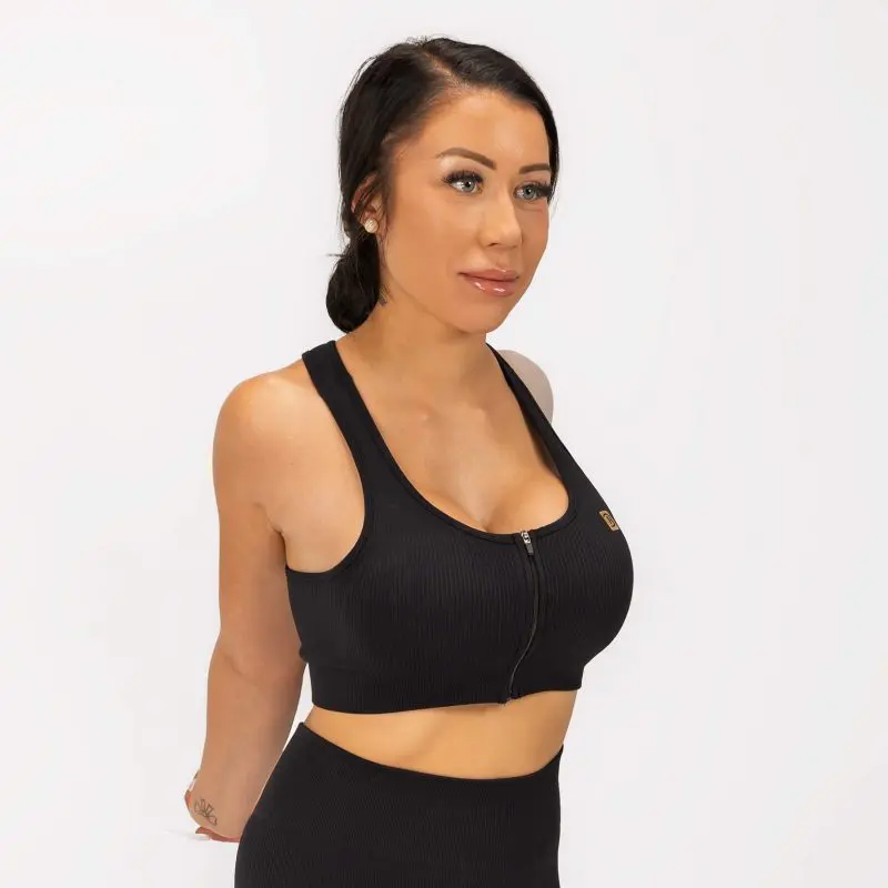 BRASIL BEAUTY Zaria Zipper Top