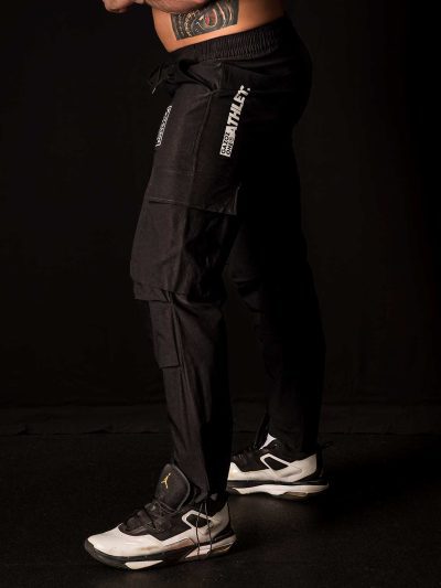 GAZOZ Lightweight Cargo Pants – Black