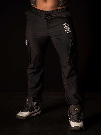 GAZOZ Lightweight Cargo Pants – Black