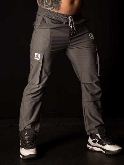 GAZOZ Lightweight Cargo Pants – Grey