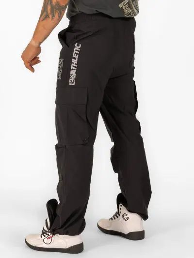GAZOZ Lightweight Cargo Pants – Black