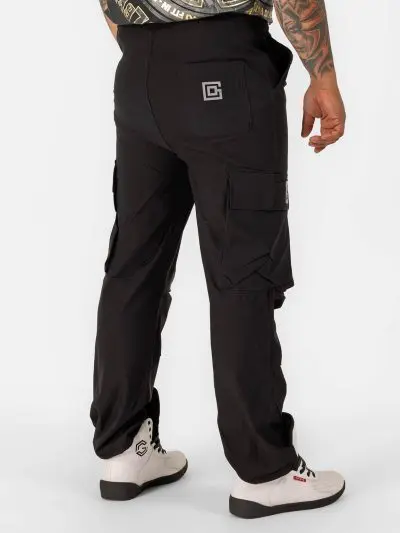 GAZOZ Lightweight Cargo Pants – Black