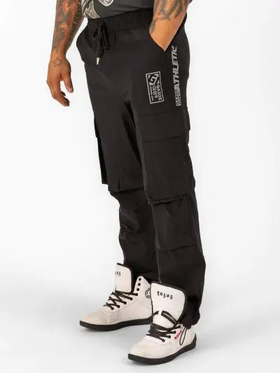 GAZOZ Lightweight Cargo Pants – Black