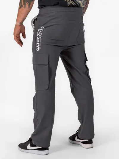GAZOZ Lightweight Cargo Pants – Grey