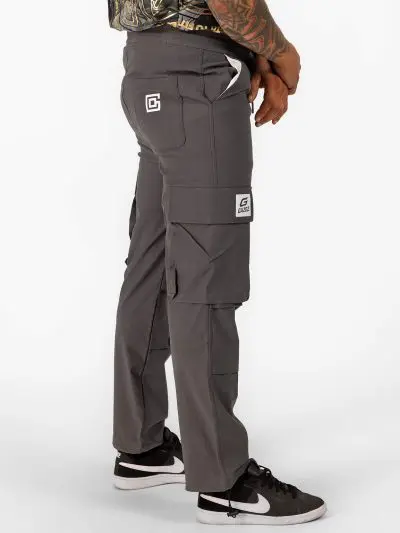 GAZOZ Lightweight Cargo Pants – Grey