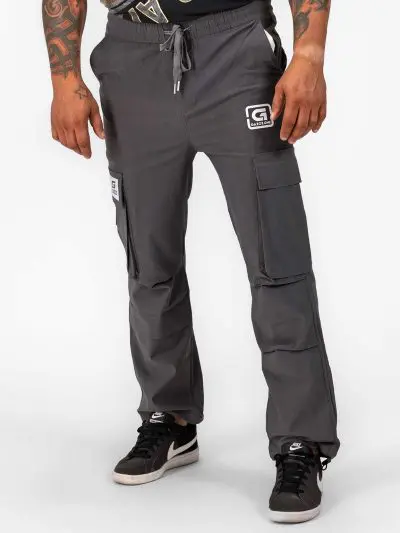 GAZOZ Lightweight Cargo Pants – Grey
