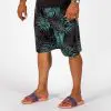 GAZOZ Surf Shorts – Blue Leaf