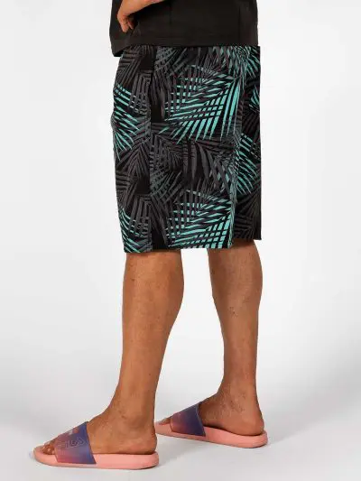 GAZOZ Surf Shorts – Blue Leaf