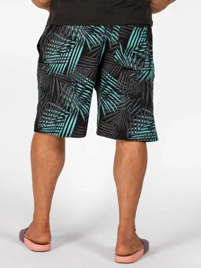 GAZOZ Surf Shorts – Blue Leaf