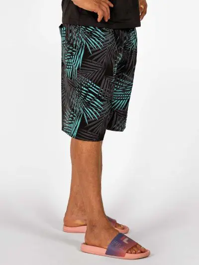 GAZOZ Surf Shorts – Blue Leaf