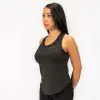 BRASIL BEAUTY Flow Tank – Jet Black