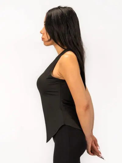 BRASIL BEAUTY Flow Tank – Jet Black
