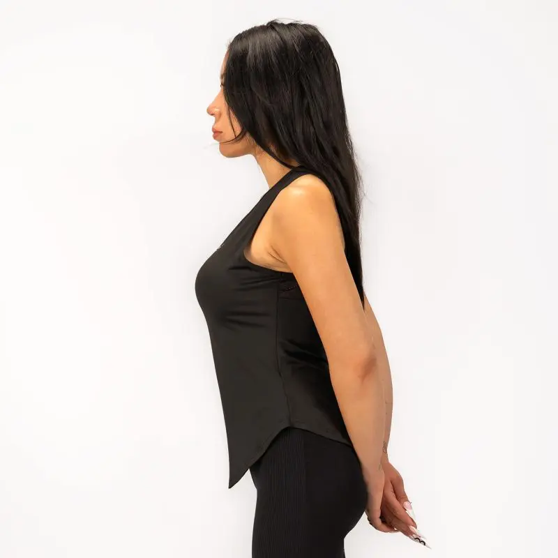 BRASIL BEAUTY Flow Tank – Jet Black