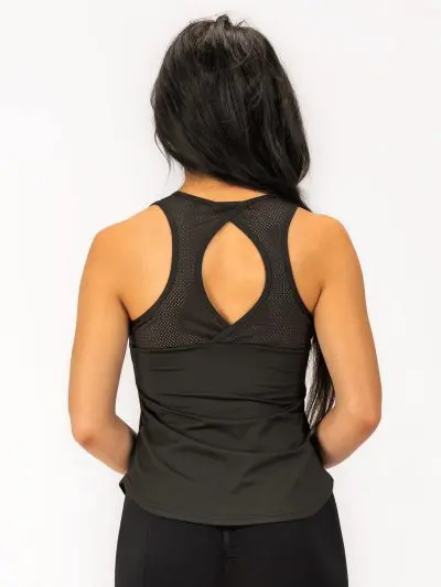 BRASIL BEAUTY Flow Tank – Jet Black