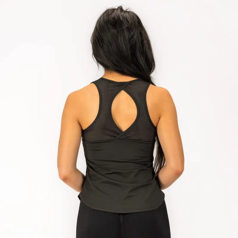 BRASIL BEAUTY Flow Tank – Jet Black