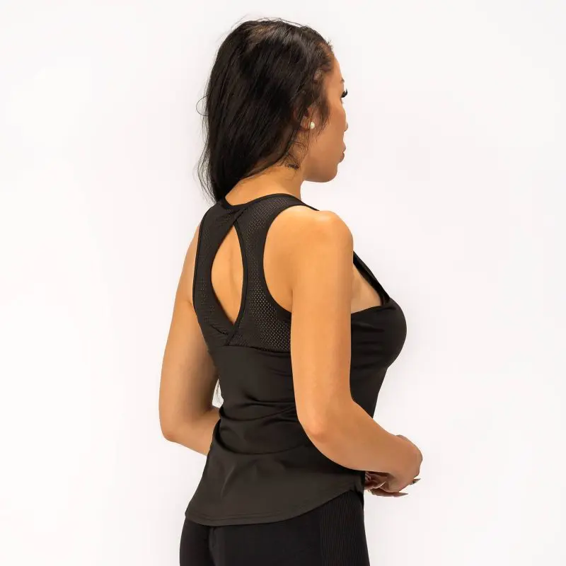 BRASIL BEAUTY Flow Tank – Jet Black