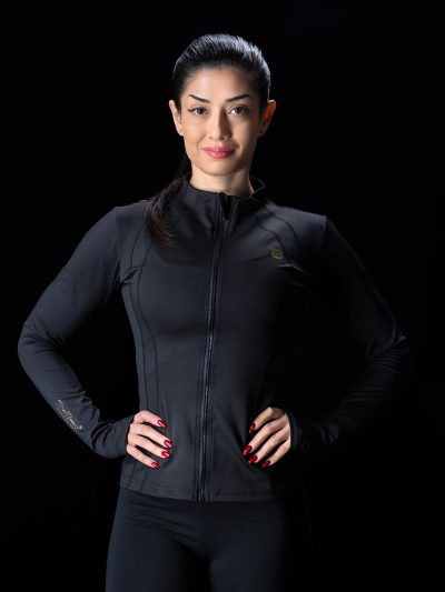 BRASIL BEAUTY Isabella Fitness Jacket - Obsidian Black