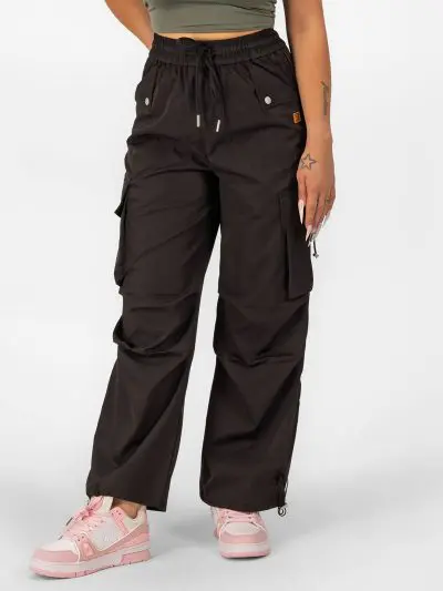 BRASIL BEAUTY Street Cargo Pants - Black