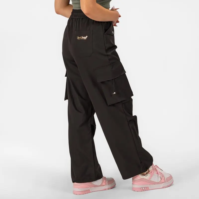 BRASIL BEAUTY Street Cargo Pants - Black