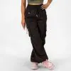 BRASIL BEAUTY Street Cargo Pants - Black